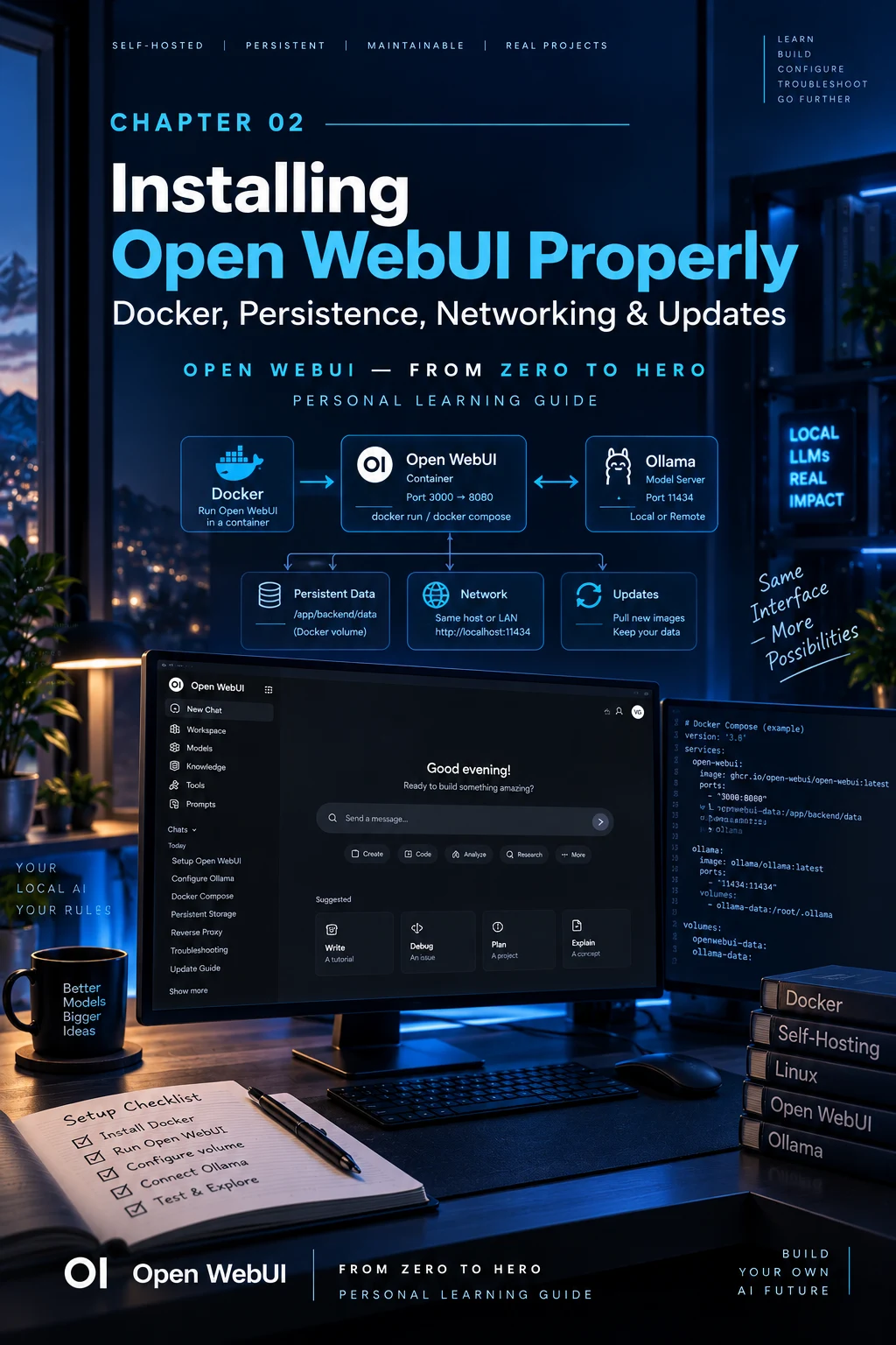 Cover of chapter 02: Installing Open WebUI Properly