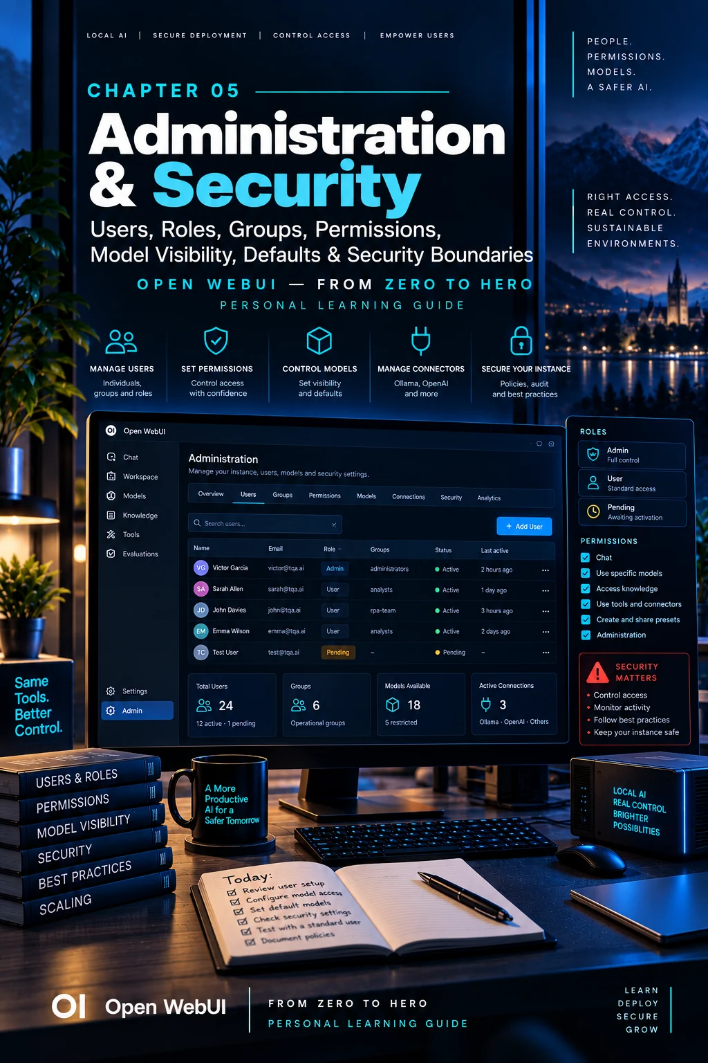 Cover of chapter 05: Administration & Security